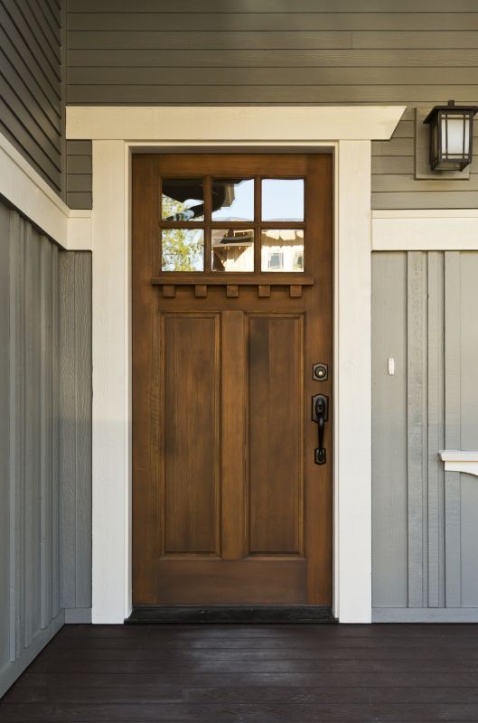 Exterior Door Finishing